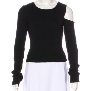 Amiri distressed knit sweater NWT